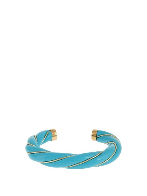 Aurélie Bidermann Diana Gold-plated Twisted Cuff