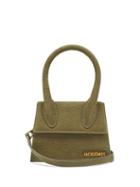 Matchesfashion.com Jacquemus - Chiquito Crocodile-effect Leather Bag - Womens - Khaki