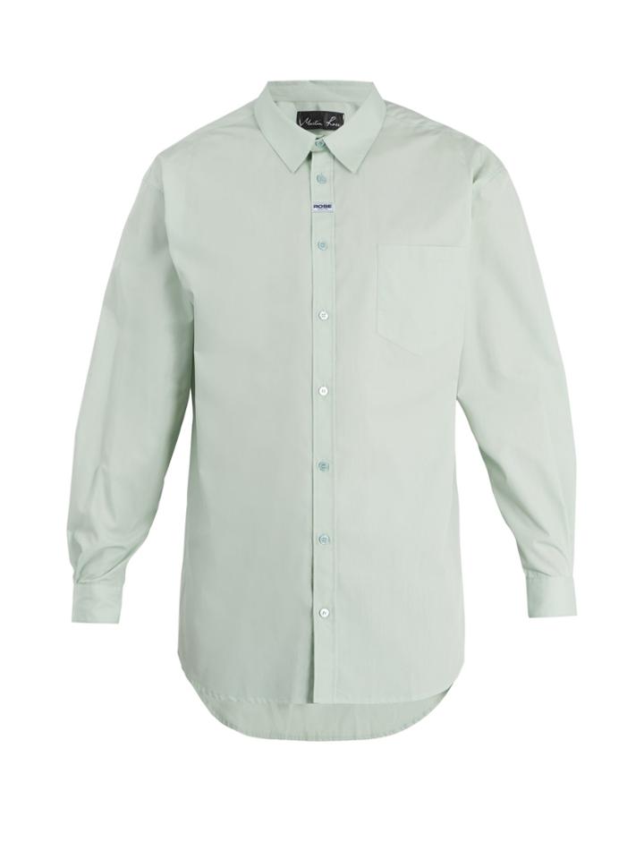 Martine Rose Oversized Patch-pocket Shirt