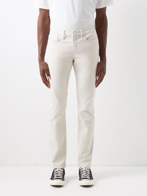Frame - L'homme Slim-leg Jeans - Mens - Cream