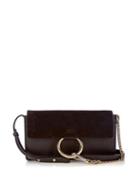 Matchesfashion.com Chlo - Faye Small Leather And Suede Cross Body Bag - Womens - Black