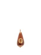 Matchesfashion.com Dezso - Conus Shell, Citrine & 18kt Gold Charm - Womens - Gold