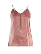 Hillier Bartley V-neck Silk-satin Cami Top