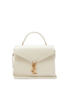 Matchesfashion.com Saint Laurent - Cassandra Leather Shoulder Bag - Womens - White