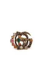 Matchesfashion.com Gucci - Gg Crystal Embellished Ring - Womens - Multi