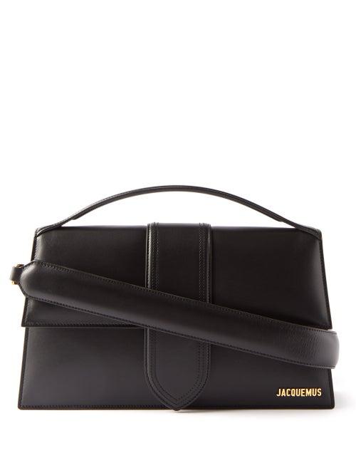 Jacquemus - Bambinou Leather Bag - Womens - Black