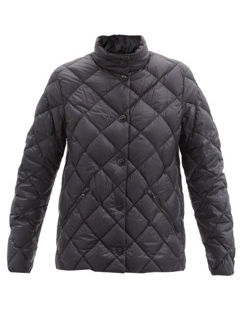 Matchesfashion.com Burberry - Oswestry Quilted Down Jacket - Womens - Black