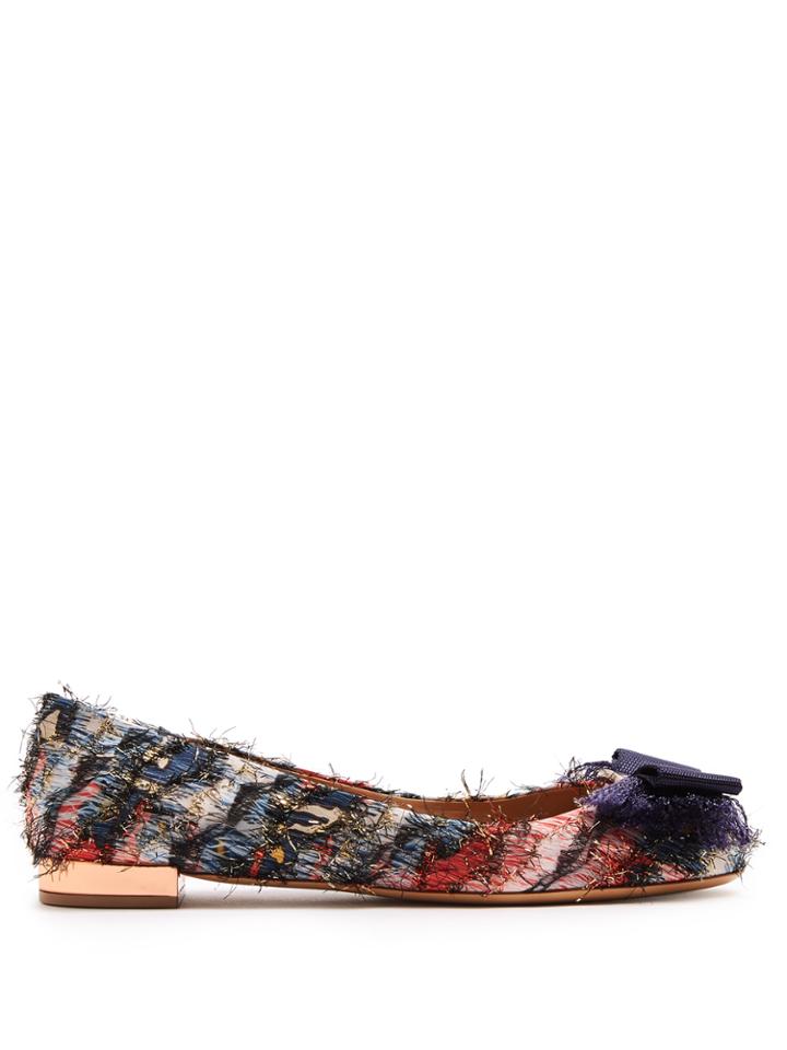 Salvatore Ferragamo Marla Bow-detail Ballet Flats