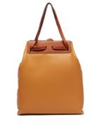 Matchesfashion.com Loewe - Lazo Contrast Panel Leather Tote Bag - Womens - Tan