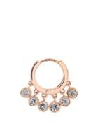 Matchesfashion.com Jacquie Aiche - Diamond & Rose Gold Earring - Womens - Rose Gold
