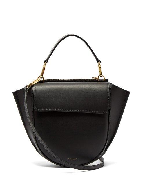 Matchesfashion.com Wandler - Hortensia Mini Leather Cross Body Bag - Womens - Black