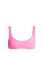 Matchesfashion.com Solid & Striped - The Elle Bikini Top - Womens - Pink