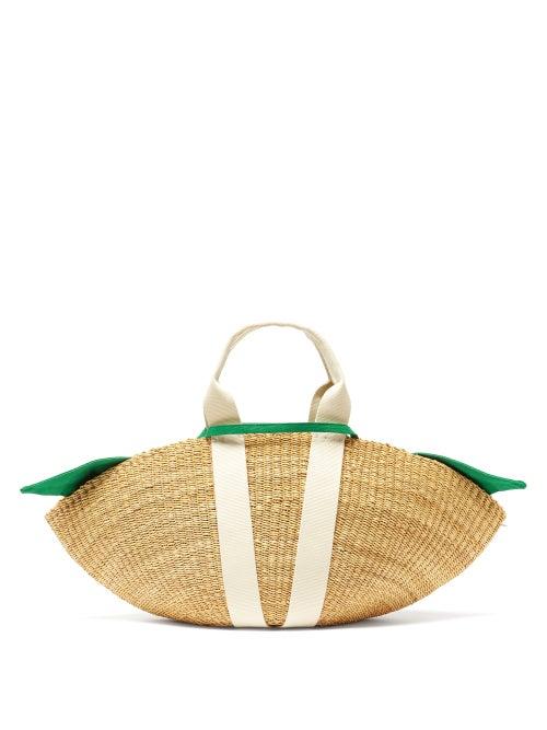Matchesfashion.com Muu - Sophie Straw Tote Bag - Womens - Beige Multi
