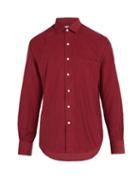 Matchesfashion.com Cobra S.c. - Replica Cotton Corduroy Shirt - Mens - Red