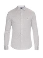 Polo Ralph Lauren Button-cuff Cotton-piqu Shirt