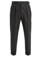 Officine Générale Pierre Pleated Wool Trousers