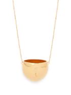 Matchesfashion.com Marni - Face 24kt Gold Plated Necklace - Womens - Gold