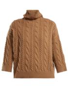 Matchesfashion.com Max Mara - Fungo Sweater - Womens - Camel