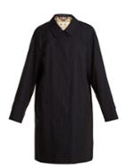 Burberry Point-collar Cotton-gabardine Coat