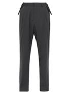 Matchesfashion.com Gmbh - Tarek Wool Blend Trousers - Mens - Grey