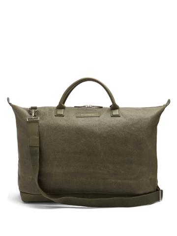 Want Les Essentiels Hartsfield Waxed-canvas Holdall