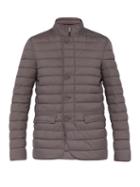 Matchesfashion.com Herno - Quilted Jacket - Mens - Dark Grey