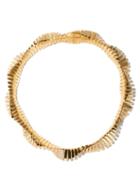 Matchesfashion.com Bottega Veneta - Crystal-embellished Twisted Gold-plated Necklace - Womens - Gold