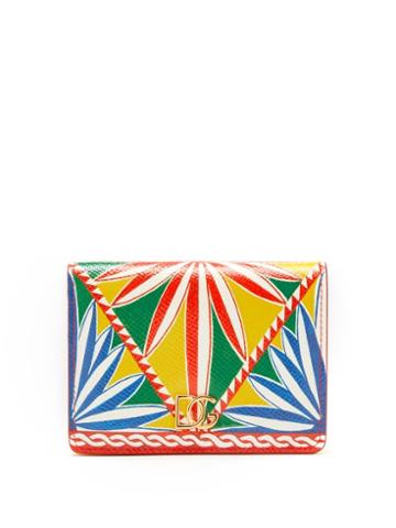 Ladies Accessories Dolce & Gabbana - Frigo-print Leather Wallet - Womens - Multi