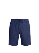 Frescobol Carioca Drawstring-waist Slim-leg Linen-blend Shorts
