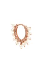 Matchesfashion.com Maria Tash - Pearl & Rose-gold Earring - Womens - Rose Gold