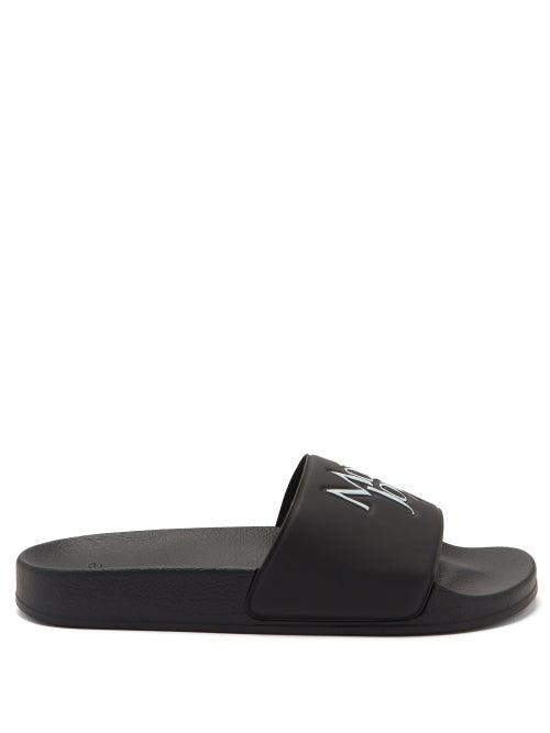 Mens Shoes More Joy By Christopher Kane - More Joy Rubber Slides - Mens - Black