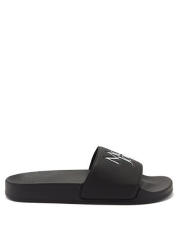 Mens Shoes More Joy By Christopher Kane - More Joy Rubber Slides - Mens - Black
