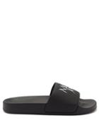 Mens Shoes More Joy By Christopher Kane - More Joy Rubber Slides - Mens - Black