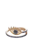 Delfina Delettrez Diamond, Sapphire & Yellow-gold Ring