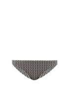 Matchesfashion.com Asceno - Naples Wave-print Bikini Briefs - Womens - Grey Multi