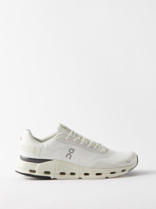 On - Cloudnova Form Recycled-jersey Running Trainers - Mens - White