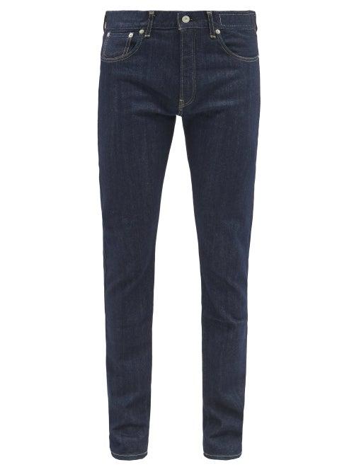 Kuro - Diamante Slim-leg Jeans - Mens - Blue