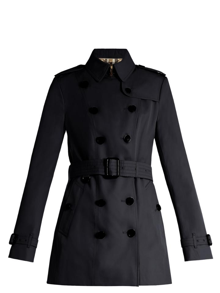Burberry Sandringham Mid-length Gabardine Trench Coat
