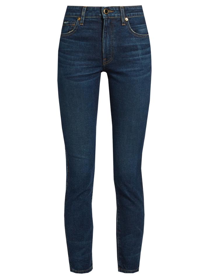 Khaite Kassandra Mid-rise Skinny-leg Jeans