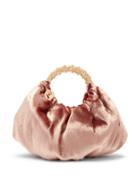 Matchesfashion.com Rosantica - Impero Crystal-embellished Velvet Handbag - Womens - Pink Multi