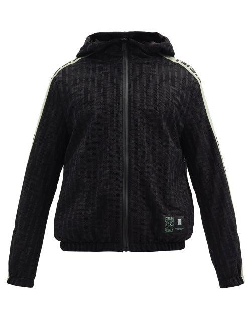 Matchesfashion.com Fendi - X K-way Reversible Windbreaker Jacket - Mens - Black