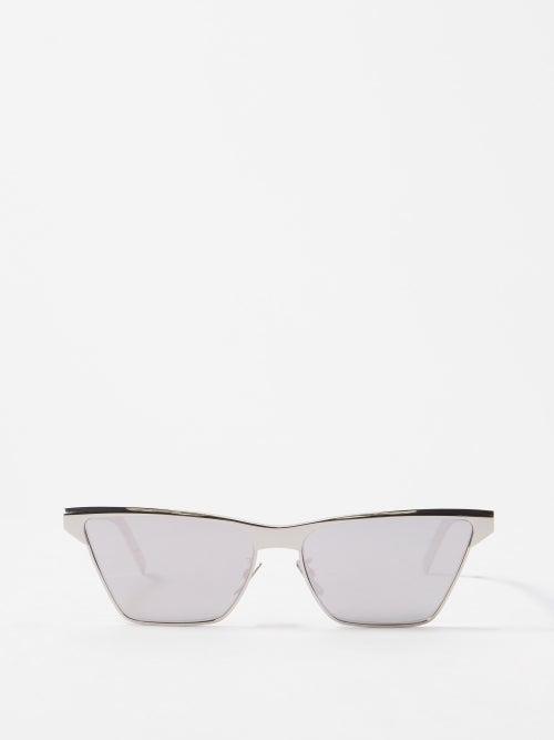 Givenchy - Gv Prism Metal Sunglasses - Womens - Silver