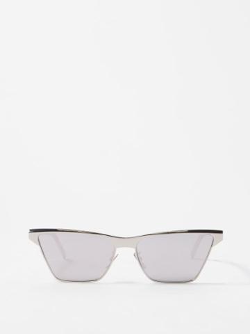 Givenchy - Gv Prism Metal Sunglasses - Womens - Silver