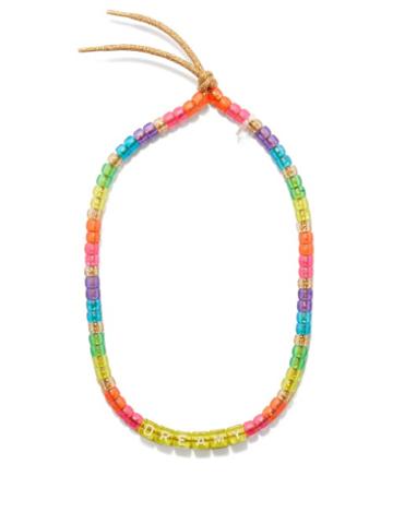 Lauren Rubinski - Dreamy Beaded Necklace - Womens - Multi