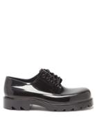 Bottega Veneta - Rubber Derby Shoes - Mens - Black