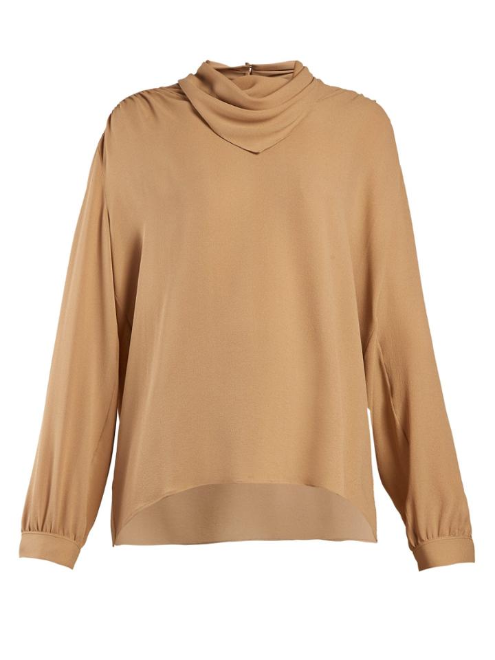 The Row Runa Silk Blouse