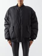 Wardrobe.nyc Wardrobe. Nyc - Reversible Padded Down Bomber Jacket - Womens - Black