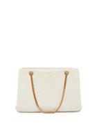Saint Laurent - Chain-strap Quilted-leather Shoulder Bag - Womens - White