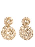 Rosantica By Michela Panero Pizzo Bead-embellished Spiral Drop Earrings