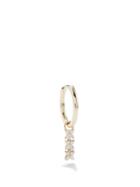 Anissa Kermiche - Bront Dor Diamond & 14kt Gold Single Earring - Womens - Yellow Gold